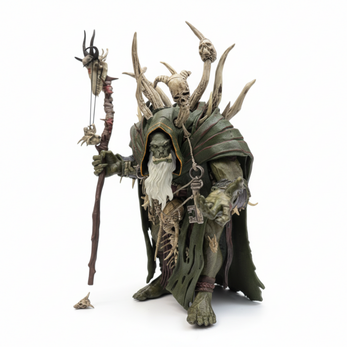 World of Warcraft Gul'dan Figure Side View