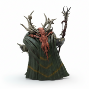 World of Warcraft Gul'dan Figure Back View