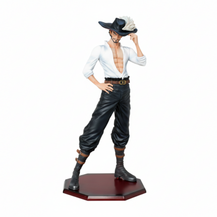 One Piece Dracule Mihawk Figure White Coat Eagle Eye