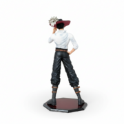 One Piece Dracule Mihawk Figure Back View