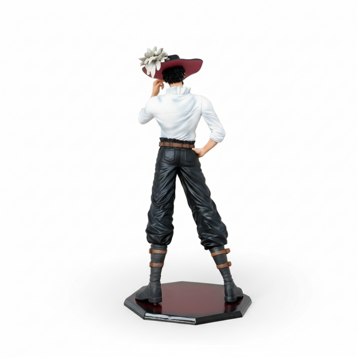 One Piece Dracule Mihawk Figure Back View
