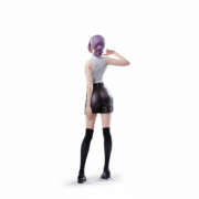 Chainsaw Man Power Herleise Figure Side View