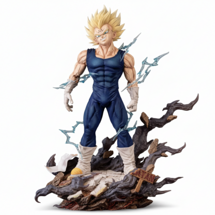 Dragon Ball Z Majin Vegeta Figure - GKHB Edition with lightning effects