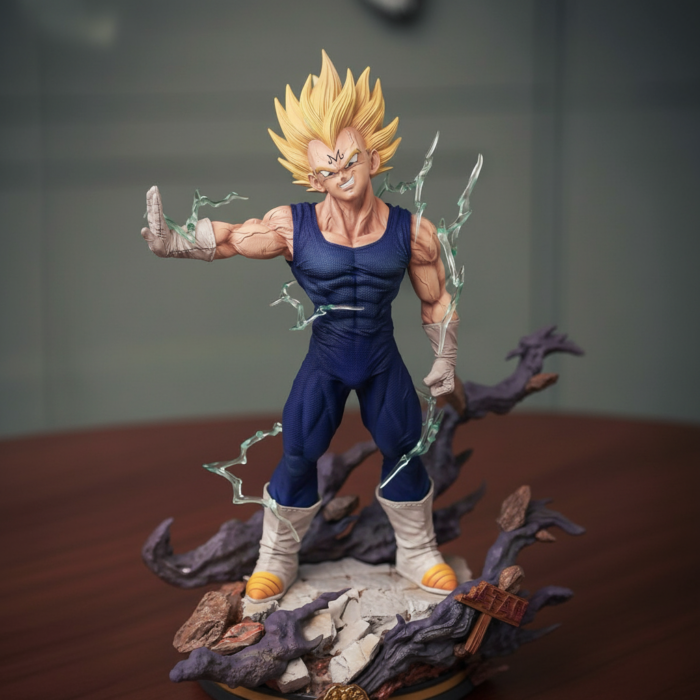 Dragon Ball Z Majin Vegeta Figure side angle