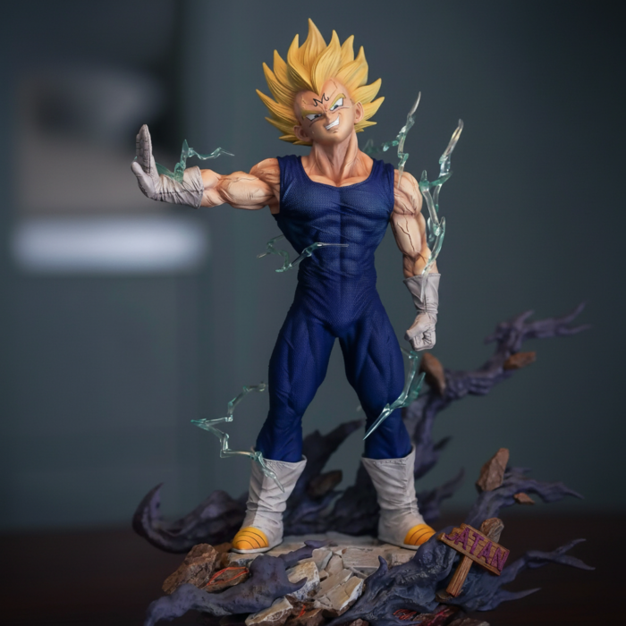 Dragon Ball Z Majin Vegeta Figure packaging view